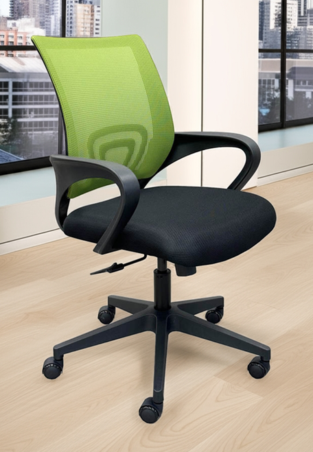 All Mesh Cushioned Desk Chair in 4 Colors
