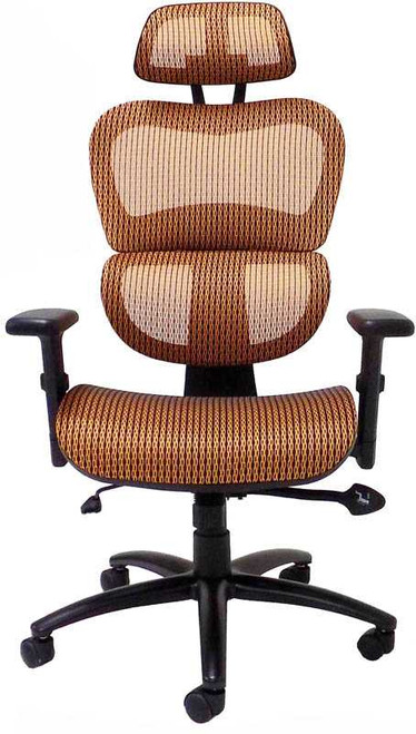 HumanFlex Elastic All Mesh Ergonomic Office Chair w/Headrest