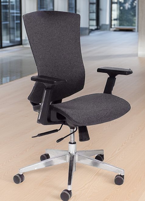 Ergonomic Stretch Linen Chair w/ Seat Slide