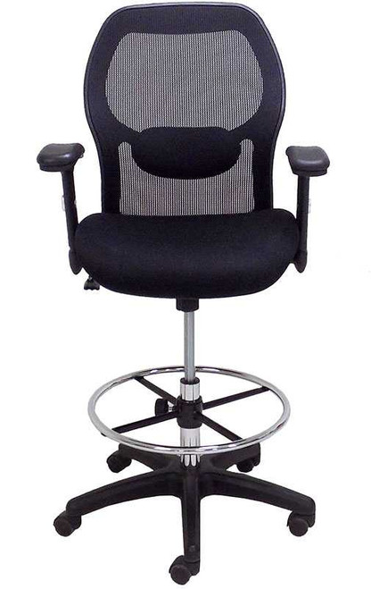 Ergonomic Mesh Back Ultra Office Stool w/22"-30" Seat Height