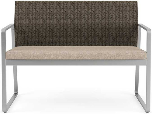 Gansett Steel Custom Loveseat - Upgrade Fabric or Healthcare Vinyl