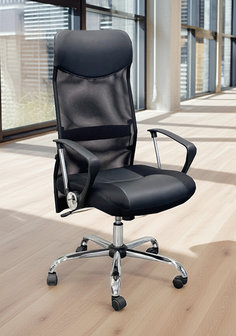 Black Mesh High Back Office Chair