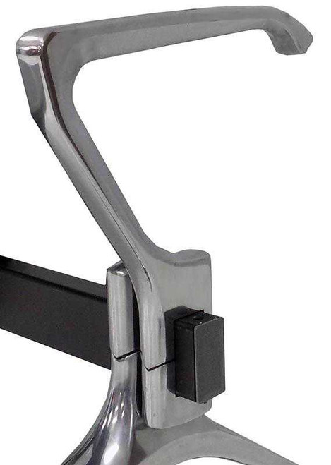 Universal Polished Aluminum Armrest