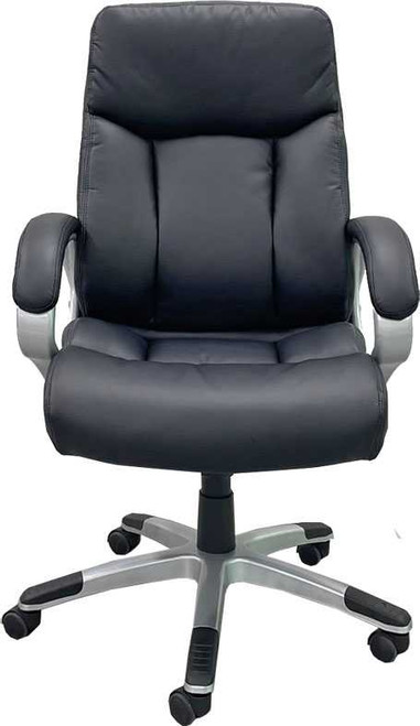 Black Leather Executive Desk Chair