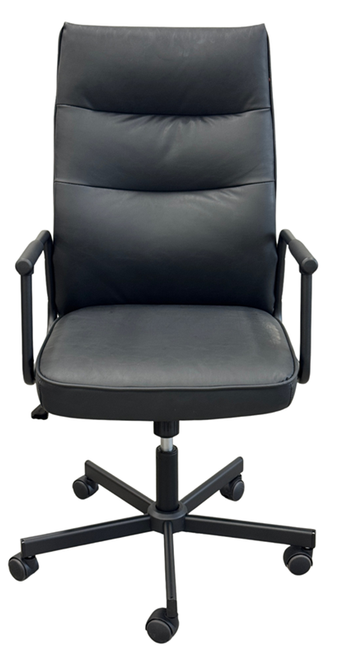 Faux Leather Swivel Office Chair