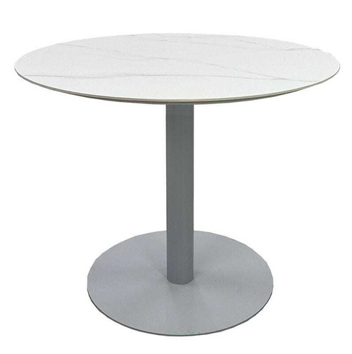 36"R Sintered Stone Disc Base Table