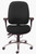 24 Hour 400 Lbs. Capacity Multi-Shift Intensive Use Ergonomic Chair in Black