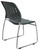 Gray 300-Pound Capacity Premium Ganging Office Stack Chair