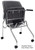 Up To 300-Pound Capacity Padded Folding Chairs With Armrests