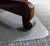 36" x 48" Chair Mat for Medium Pile Carpet - 0.2" Thick