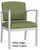 Amherst Steel Custom Upholstered Arm Chair - Standard Fabric or Vinyl Amherst Steel Custom Upholstered Arm Chair - Standard Fabric or Vinyl