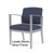 Amherst Steel Custom Upholstered Arm Chair - Upgrade Fabric or Healthcare Vinyl
