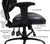 24/7 400 Lbs. Capacity Multi-Shift Black Chair w/Antimicrobial Vinyl Seat