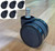 Upgrade 500-Lbs. Capacity Soft Casters for Big & Tall Chairs - Set of 5