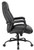 400 Lbs. Capacity Black Bonded Leather Big & Tall Conference Chair