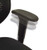 400 Lbs. Capacity Mesh Back Black Drafting Stool for Standing Desks & Conference Tables - 26"-29"/ 29"-32"H Seat Ht