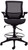 Elastic Mesh Seat Drafting Stool w/Flip Arms - 25"-34" Seat Ht.
