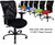 ErgoBuilt 24/7 400 Lbs. Capacity Black Mesh Office Chair