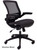 Elastic All-Mesh Ergonomic Office Chair w/ Flip up Armrests
