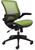Elastic All-Mesh Ergonomic Office Chair w/ Flip up Armrests