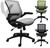 Elastic All-Mesh Ergonomic Office Chair w/ Flip up Armrests