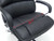 500 Lbs. Capacity Big & Tall Extra Wide Black Leather Office Chair w/ 28"W Seat