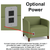 Fremont Heavy-Duty Custom Upholstered Guest Chair - Upgrade Fabric/Healthcare Vinyl