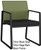 Gansett Custom Upholstered Guest Chair - Standard Fabric or Vinyl