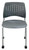 300 lb. Capacity Gray Mobile Stacking Training Room Chair