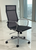 High Back Conference Chair in Black Mesh