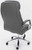High Back Pillow Cushion Swivel Conference Chair in Gray or Black
