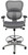 HumanFlex Elastic All Mesh Ergonomic Office Stool - 23"-31" Seat Ht.