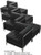 Modular Black 2-Seat Tufted Loveseat Modular Black 2-Seat Tufted Loveseat