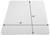 46" x 60" Non-Studded Beveled Chair Mat for Hard Floors