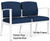 Amherst Steel Custom 2-Seat Loveseat - Upgrade Fabric or Healthcare Vinyl