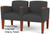 Belmont Heavy-Duty Custom Upholstered 2-Seater - Upgrade Fabric/Healthcare Vinyl Belmont Heavy-Duty Custom Upholstered 2-Seater - Upgrade Fabric/Healthcare Vinyl