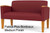 Belmont Heavy-Duty Custom Upholstered Loveseat - Upgrade Fabric/Healthcare Vinyl