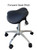 300 Lbs. Capacity Split Seat Saddle Stool - 22 to 29 Inch Seat Height 300 Lbs. Capacity Split Seat Saddle Stool - 22 to 29 Inch Seat Height