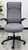 High Back Mesh Desk Chair with Flip Up Arms and Cloth Seat
