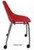 300-Pound Capacity Molded Plastic Chairs With Wheels 300-Pound Capacity Molded Plastic Chairs With Wheels