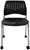 300 Lbs. Capacity Black Stacking Chair on Casters