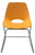 300 Pound Capacity Scoop Stacking Chair w/ Sled Base 300 Pound Capacity Scoop Stacking Chair w/ Sled Base