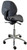 300 Lbs. Capacity Split Seat Saddle Stool w/Backrest - 22 to 29 Inch Seat Height