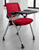 Mesh Back Nesting Chair w/ Flip Seat & Tablet Arm