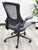 Ergonomic Desk Chair with Vinyl Seat and Flip Up Arms
