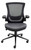 Ergonomic Desk Chair with Vinyl Seat and Flip Up Arms
