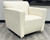 Cream Leather Lobby Seating Series - Cream Leather Club Chair Cream Leather Lobby Seating Series - Cream Leather Club Chair