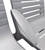 Aero Steel Public Beam Seating Series - 2-Seat Beam Seater in Gray Mist