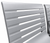 Aero Steel Public Beam Seating Series - 2-Seat Beam Seater in Gray Mist