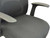 Black Mesh Office Chair with Flip Arms & Headrest